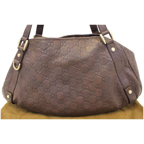 gucci abbey tote brown